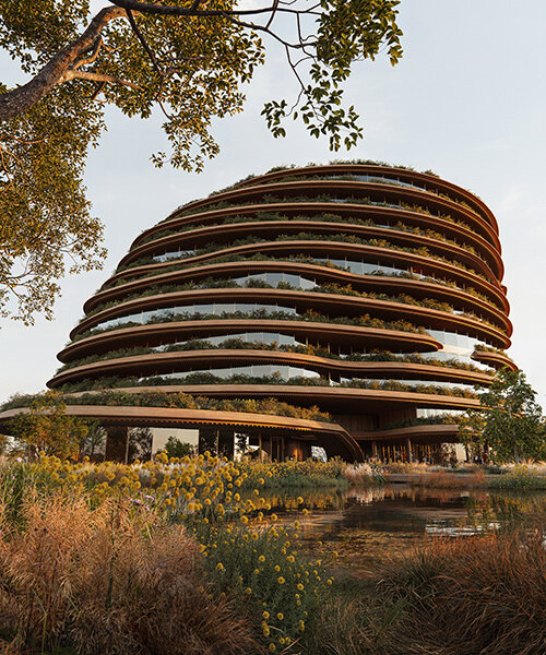 leinemann | ortiz learns from termite mounds with 'solum' garden office in brazil