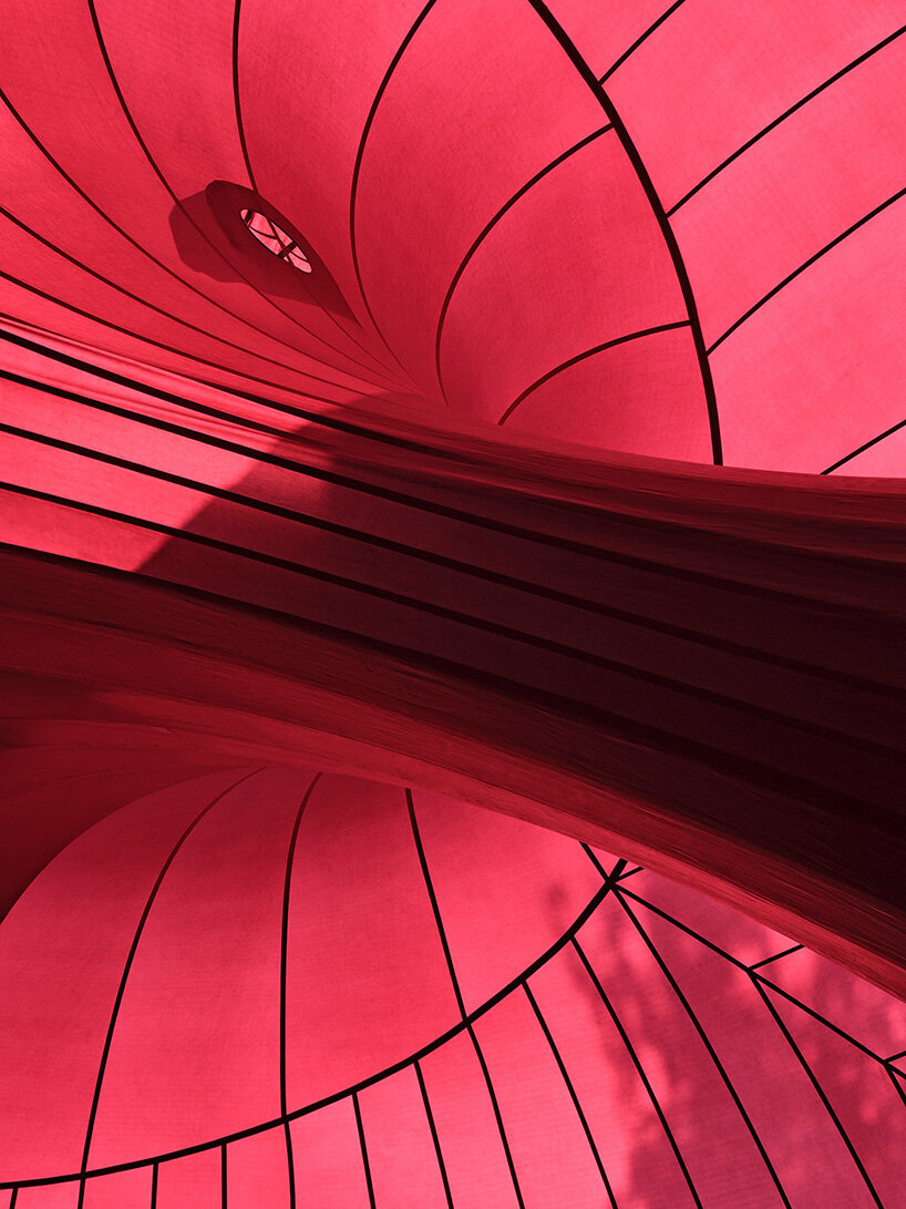 anish kapoor and arata isozaki's inflatable 'ark nova' concert hall rises in switzerland