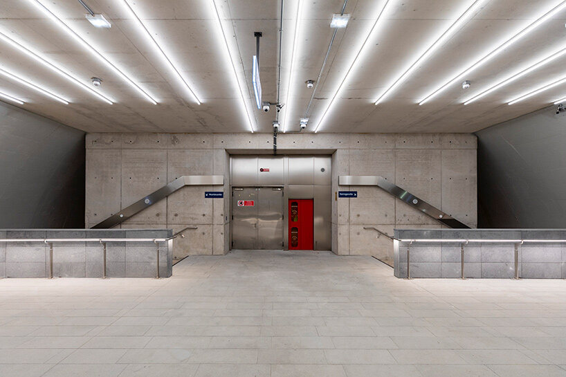 anish kapoor draws from dante's inferno to sculpt new subway station in naples