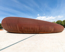 anish kapoor draws from dante's inferno to sculpt new subway station in naples
