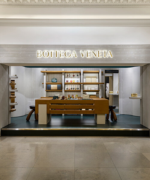 bottega veneta honors 50 years of its signature weave through harrods pop-up in london