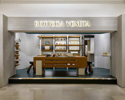 bottega veneta honors 50 years of its signature weave through harrods pop-up in london