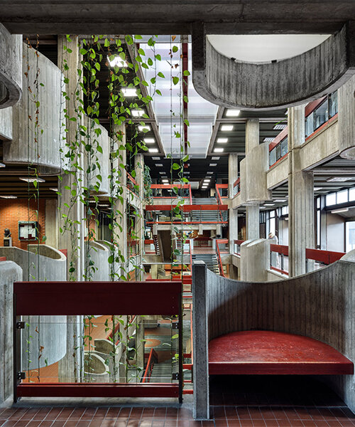 'brutalist interiors' explores hidden life behind concrete facades across the globe