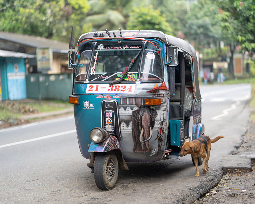 christopher herwig captures the dazzling designs of south asia's trucks and tuk tuks