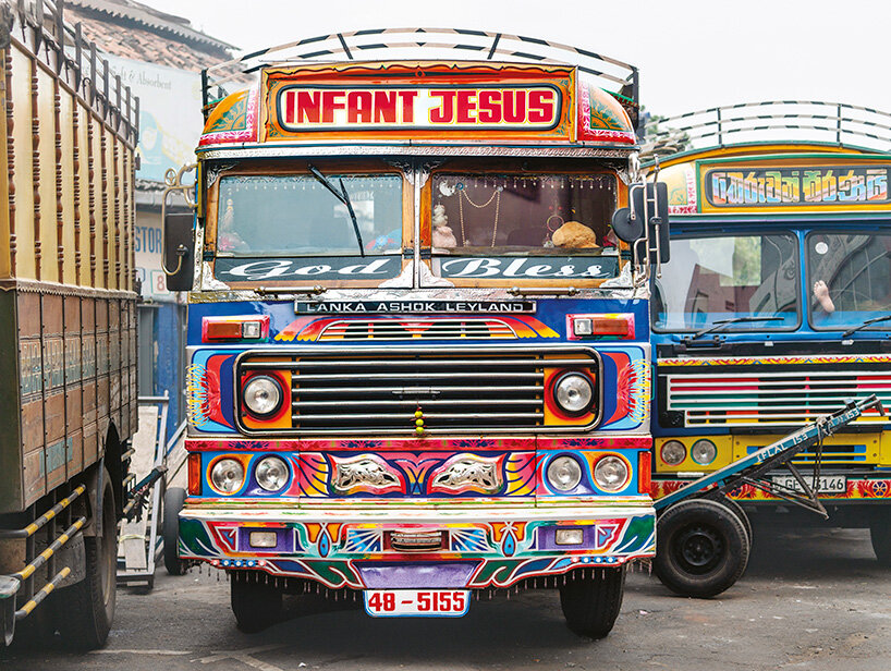 christopher herwig captures the dazzling designs of south asia's trucks and tuk tuks