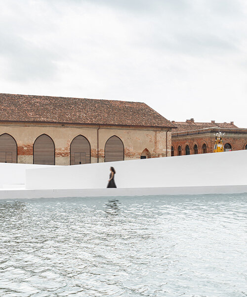 carlo ratti & h?weler + yoon launch floating cultural plaza in venice ahead of brazil's COP30