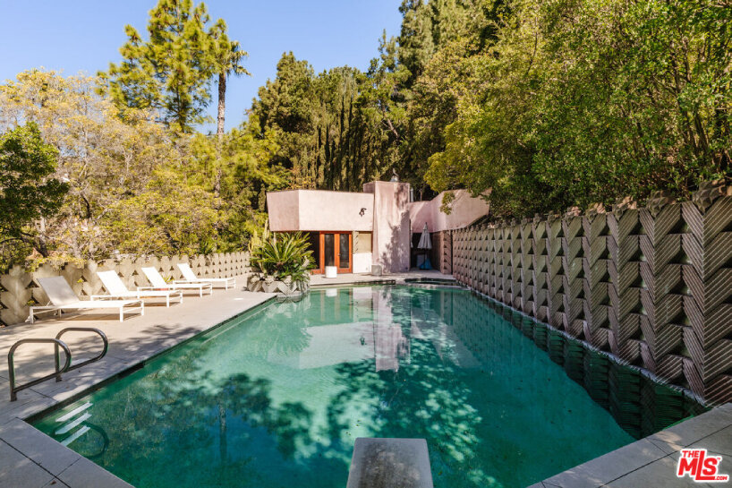 view of the pool