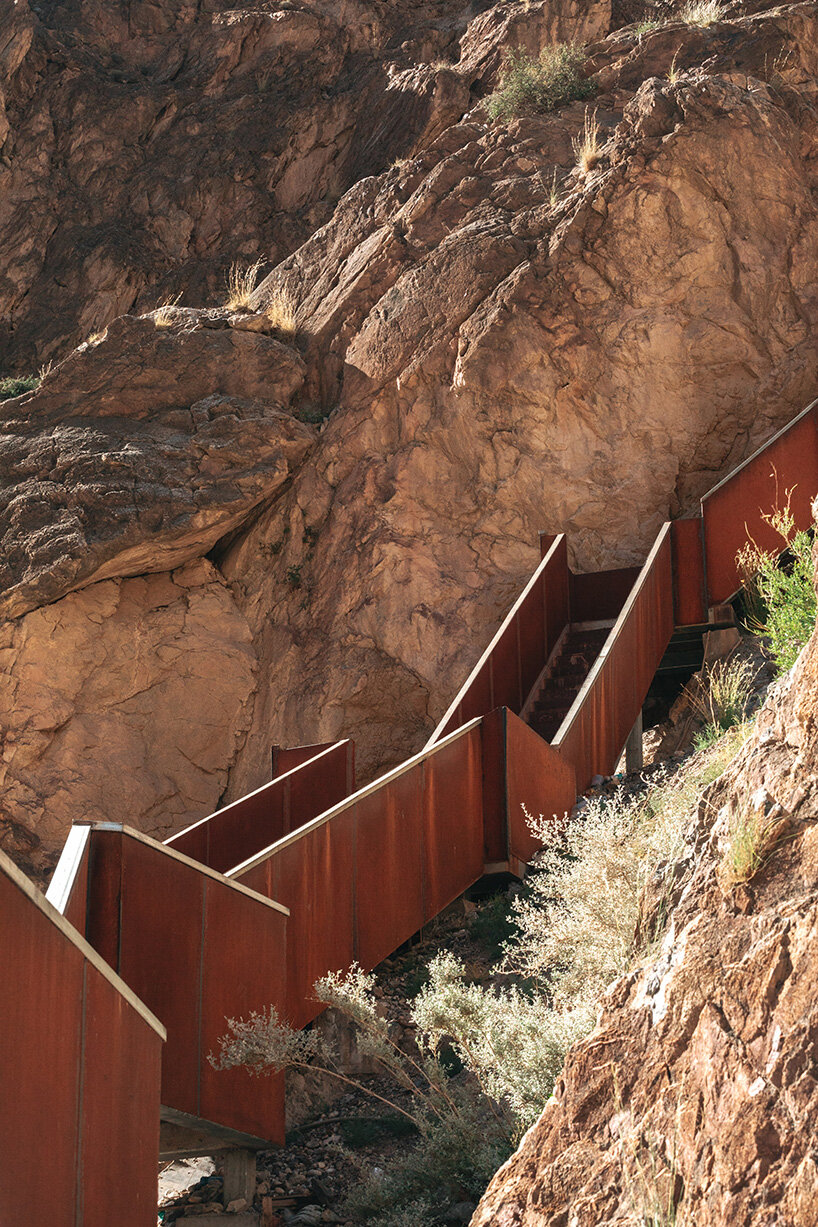 cantilevered glass walkway by archermit hovers 130 meters over tibet's canyon