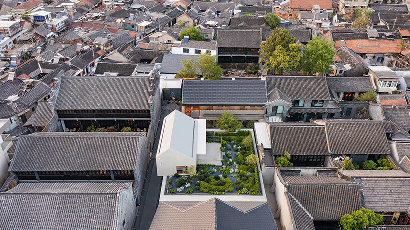 Construcción de la casa de Jiangnan