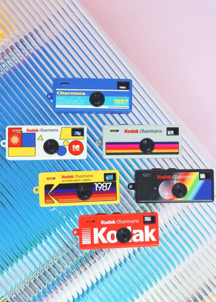 kodak's digital 'charmera' with keychain revives retro
