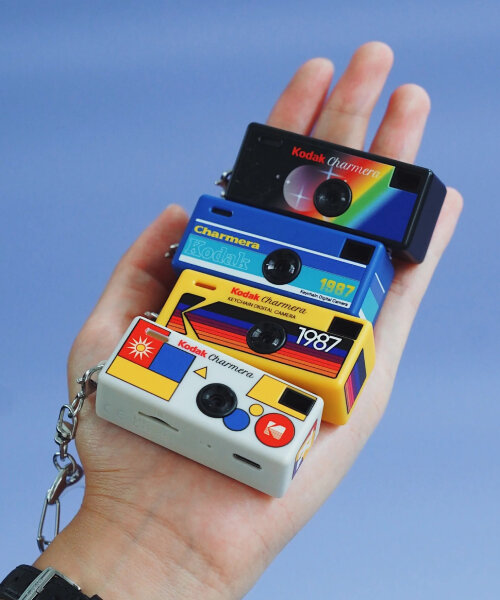 kodak’s miniature keychain digital ‘charmera’ brings back retro point-and-shoot photography