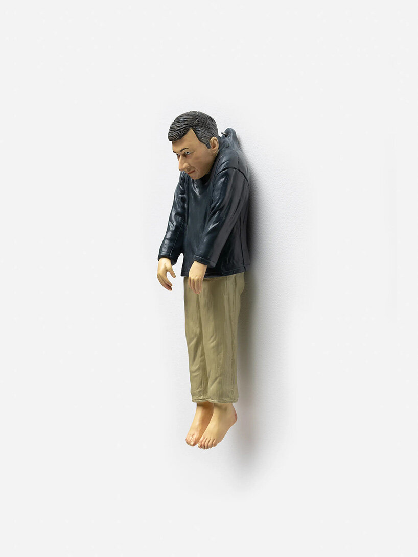 maurizio cattelan hides self-portrait miniatures across three cities for global treasure hunt
