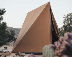 go glamping with BIG: 'softshell' cabins designed with nokken begin roll-out