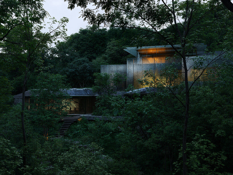 No un hotel presenta la ubicación de la isla Yakushima, con edificios con Jean Nouvel