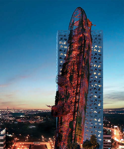 prague approves sculptural shipwreck tower, set to become czechia's tallest building