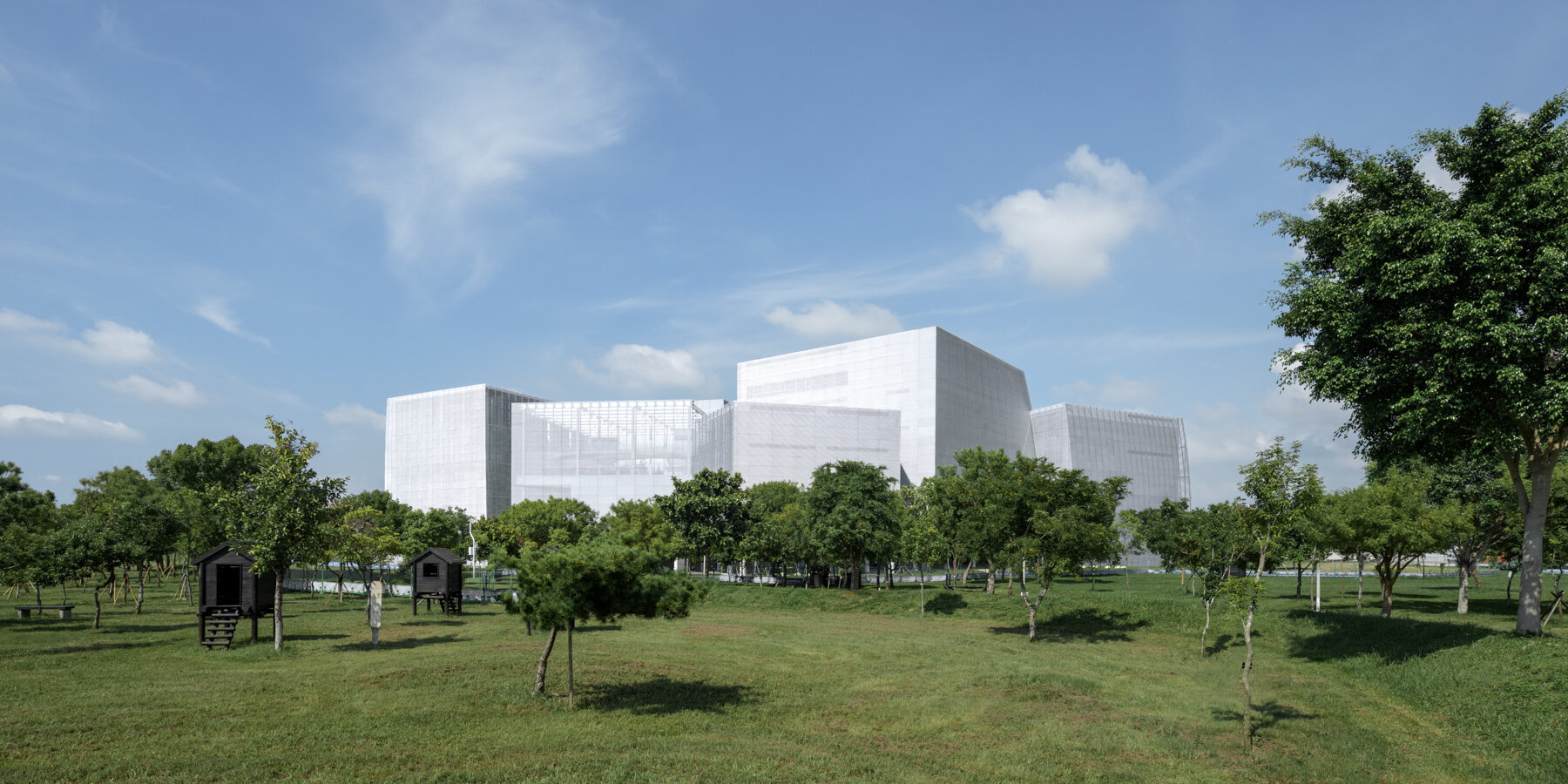 SANAA unveils taichung art museum in taiwan