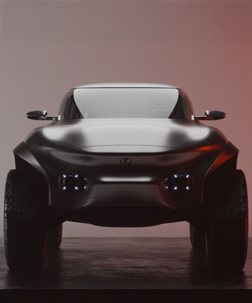 Seabrook studio envisions lexus ex truck concept with sculpted curves