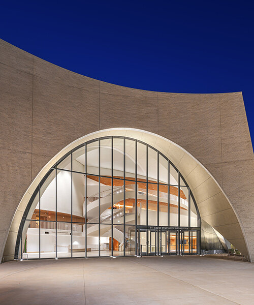 sn?hetta completes arched addition to 100 year-old st. louis symphony hall
