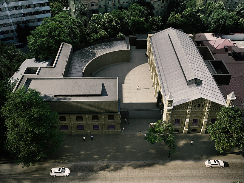Studio Ko Reimagines 1912 Tram Depot como un centro de arte contemporáneo Tashkent