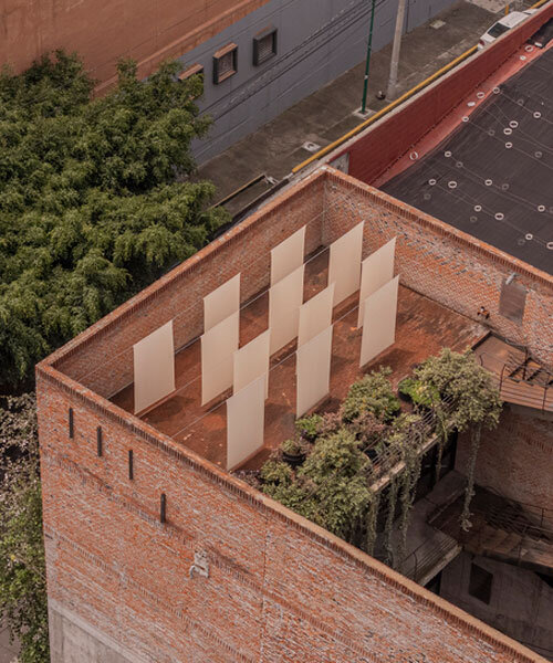 tendedero reframes housework through large-scale fabric installation in mexico city