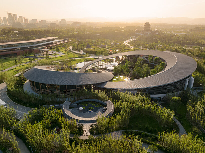 tianfu hábitat pabellón chengdu