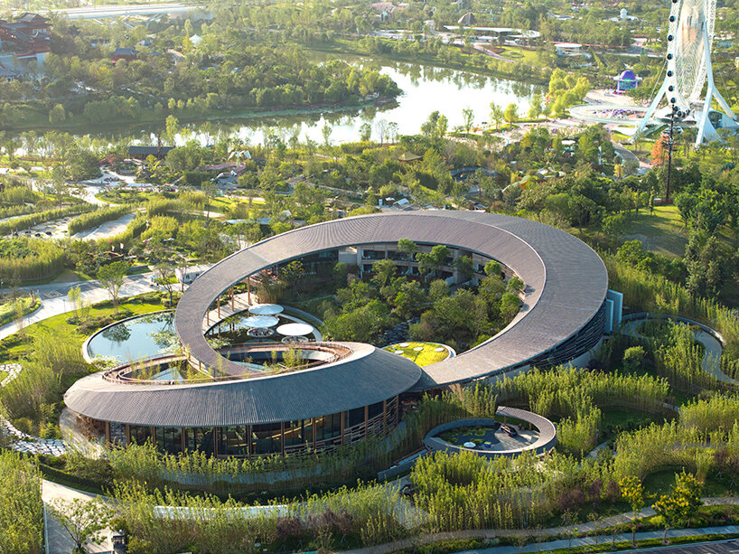 tianfu hábitat pabellón chengdu