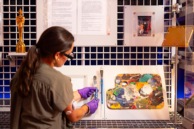 unseen ziggy guitar revealed at V&A's david bowie centre in london ahead of opening