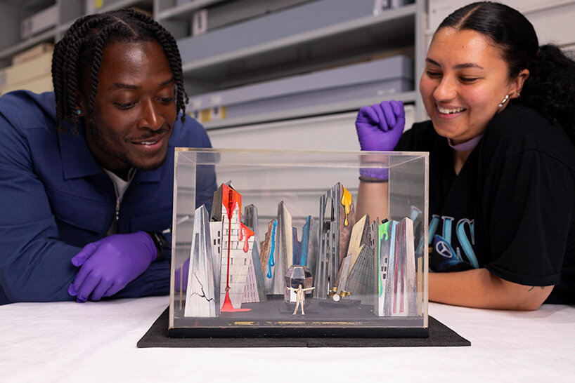 unseen ziggy guitar revealed at V&A's david bowie centre in london ahead of opening