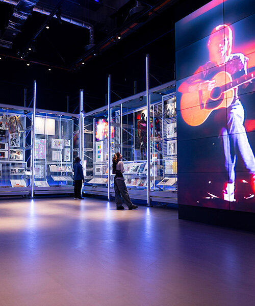 unseen ziggy guitar revealed at V&A's david bowie centre in london ahead of opening