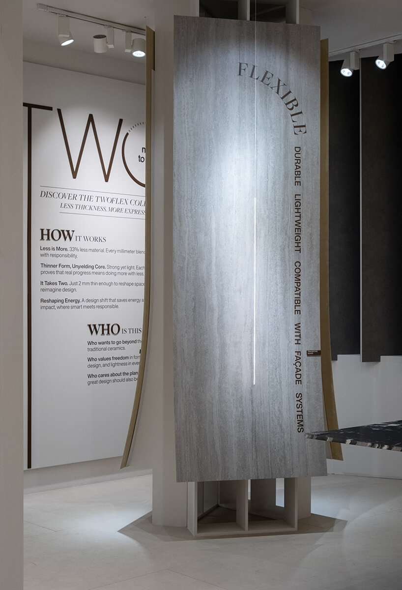 kale elevates cersaie 2025 with large-format porcelain slabs turning material into expression