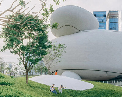 MAD shares latest images of shenzhen bay cultural plaza as it nears completion