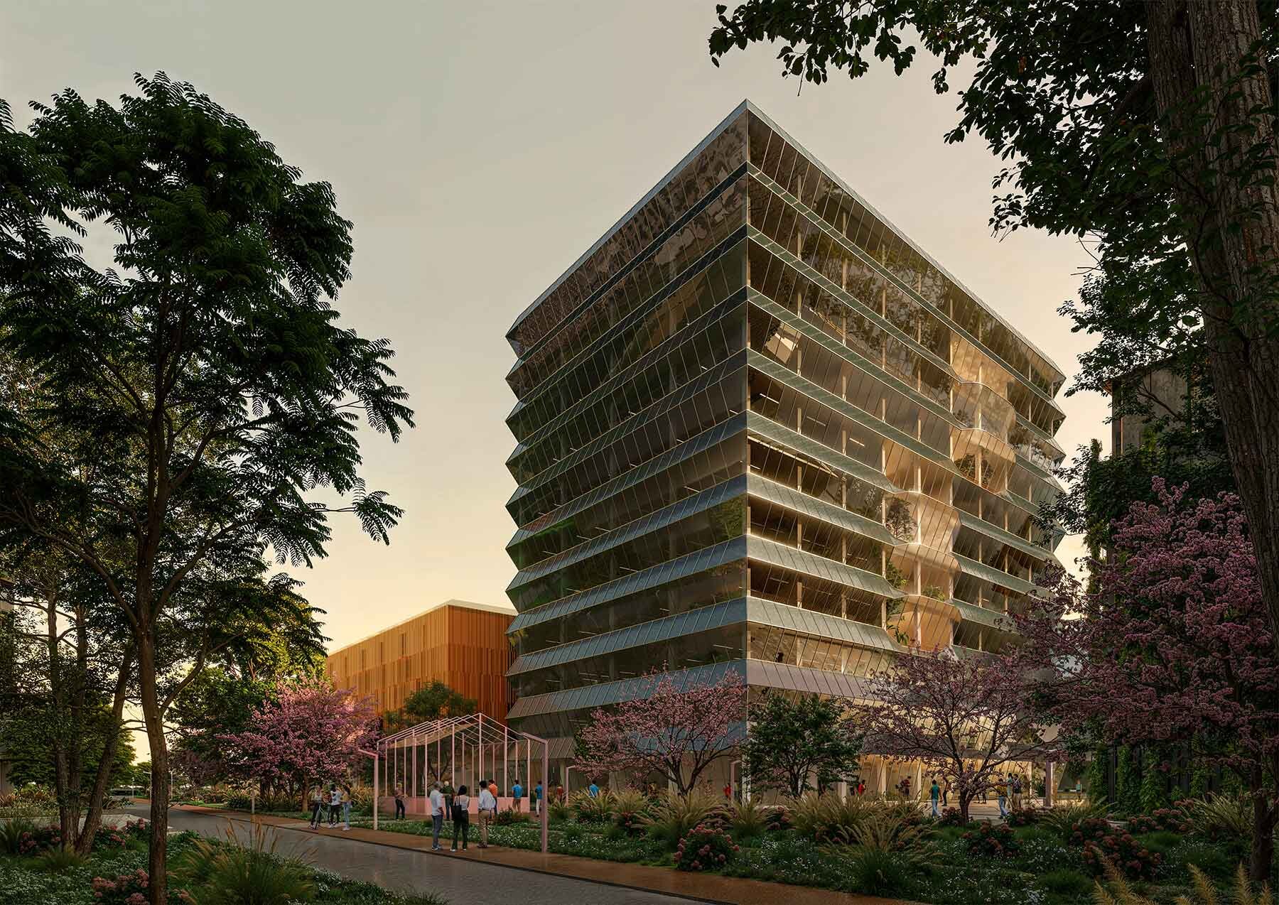 MVRDV-innovation-park-artificial-intelligence-IPAI-campus-germany-designboom-06a