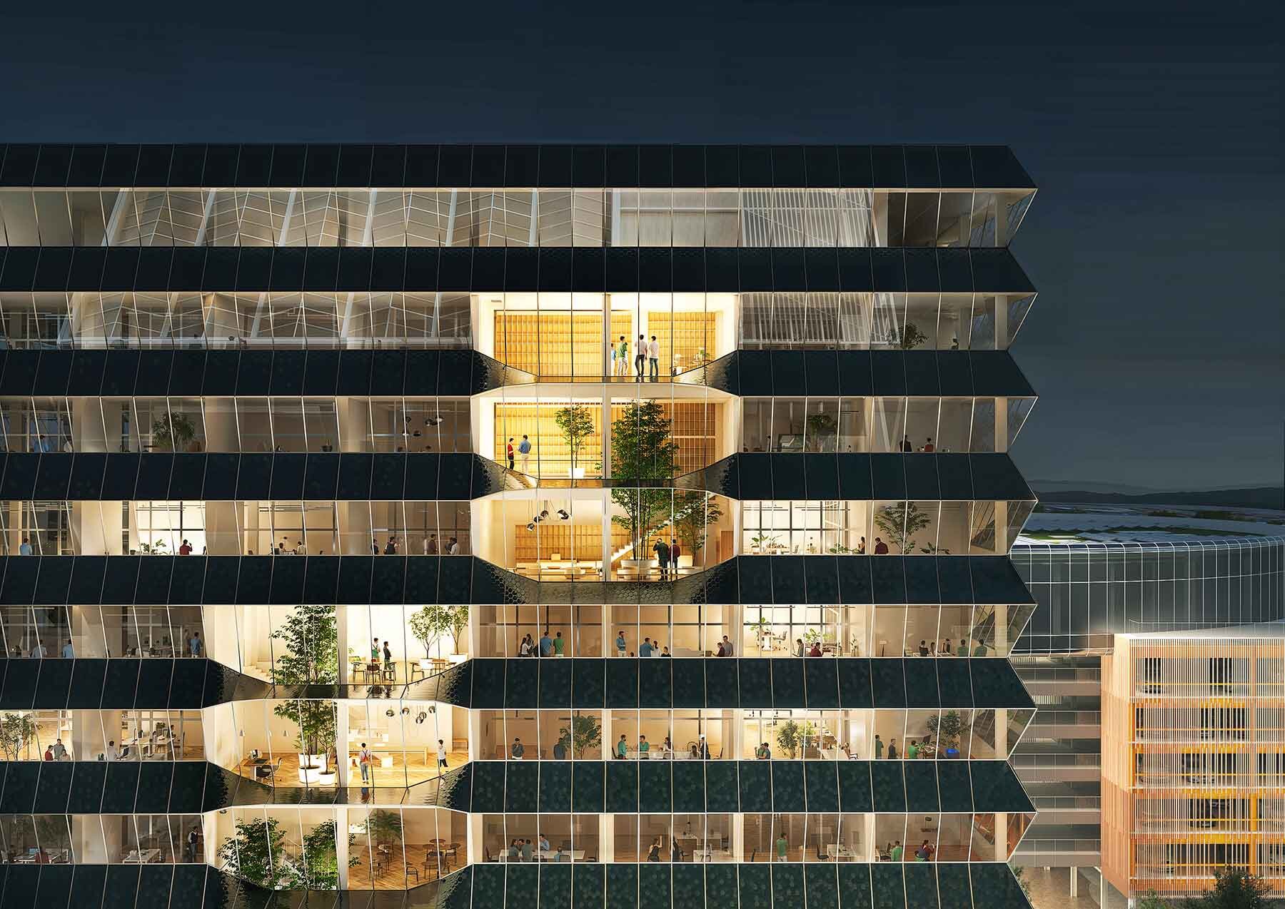 MVRDV-innovation-park-artificial-intelligence-IPAI-campus-germany-designboom-08a