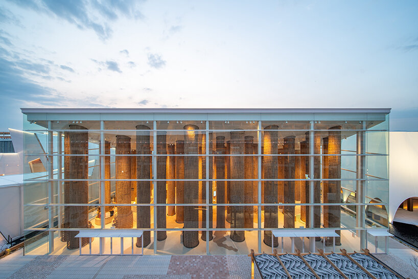 UAE pavilion at expo 2025 osaka soars 16 meters high with 90