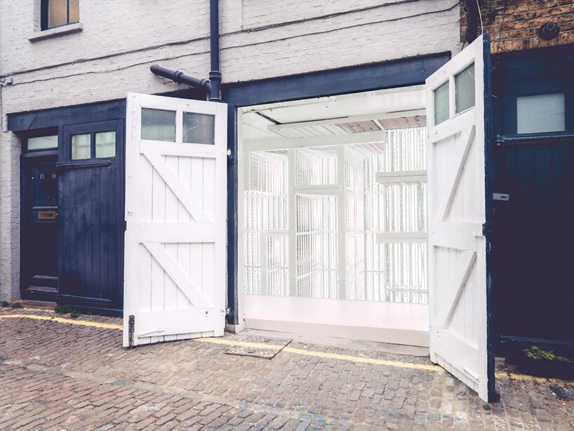 alexandre de betak unveils luminous london atelier shaped by evolving light installation