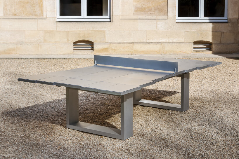 Mesa de ping-pong de aluminio