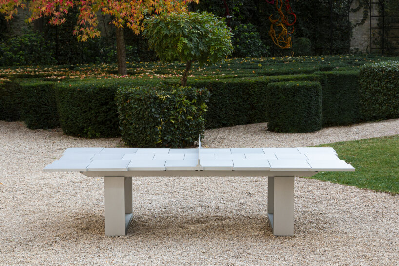 Mesa de ping-pong de aluminio