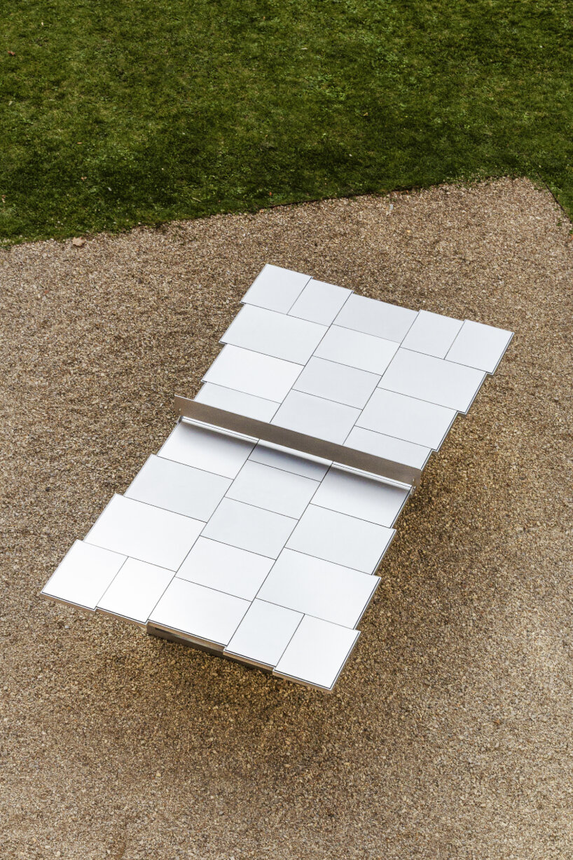 Mesa de ping-pong de aluminio