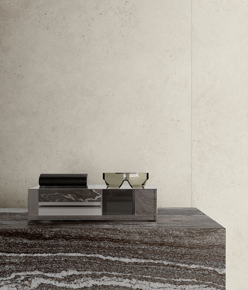 ariostea’s mūra surfaces translate concrete into a unified porcelain stoneware system