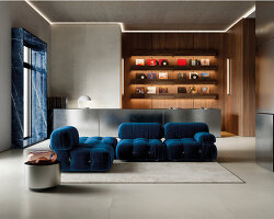 ariostea’s mūra surfaces translate concrete into a unified porcelain stoneware system