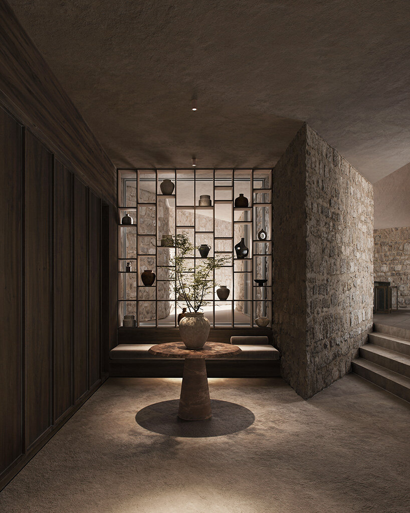 petal-like terraces open greek island residence by aristides dallas toward the aegean horizon