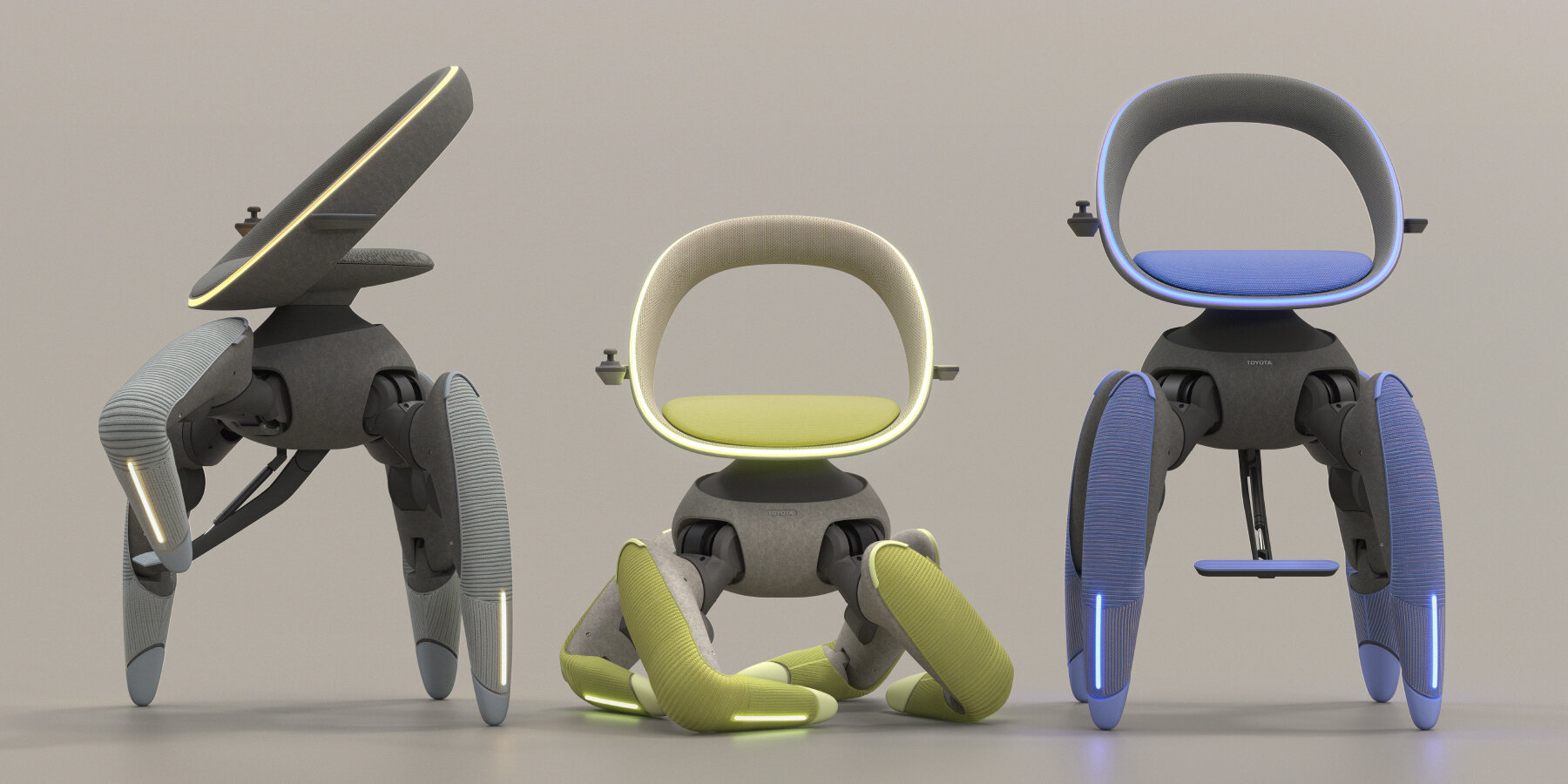 autonomous-wheelchair-folding-tentacle-legs-walk-me-toyota-japan-mobility-show-2025-designboom-ban