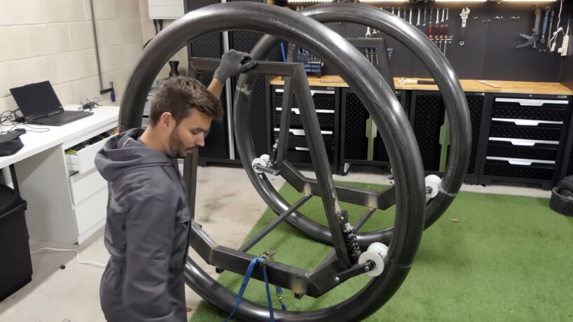 dewheel bike moving rings
