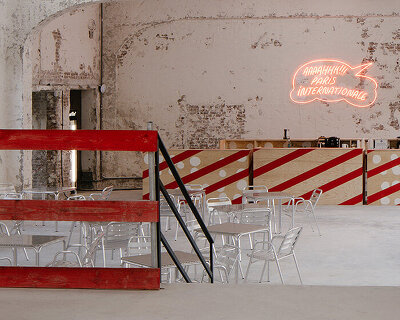 christ & gantenbein adapts former telephone exchange into paris internationale venue