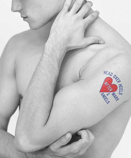 collectible body art: tattoos by lawrence weiner, peter marino and more hit the auction block