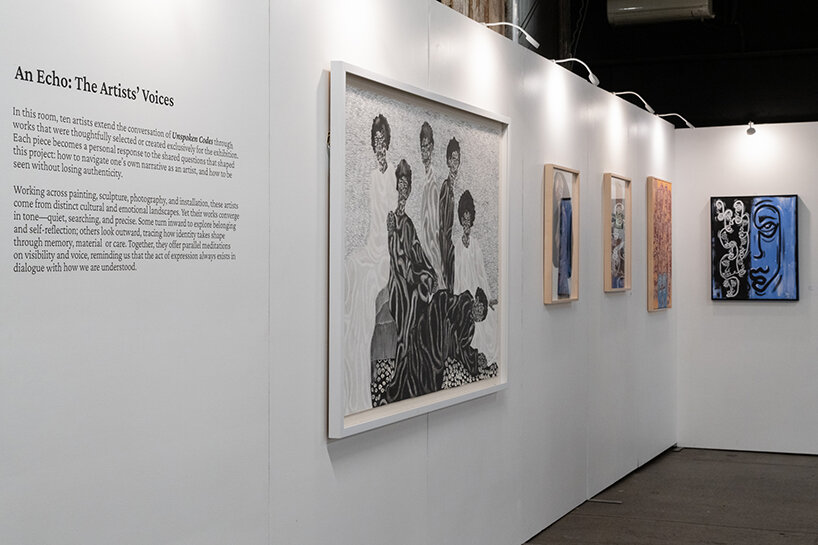 common names exhibition 'unspoken codes' fosters space for voices left unheard