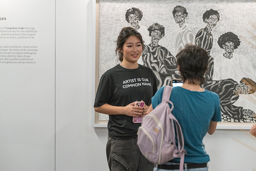 common names exhibition 'unspoken codes' fosters space for voices left unheard