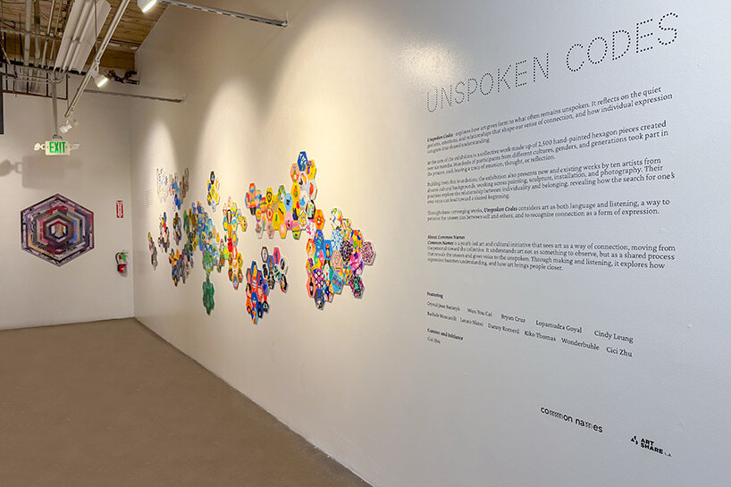 common names exhibition 'unspoken codes' fosters space for voices left unheard