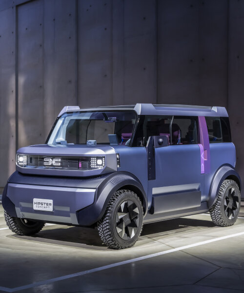 Dacia hipster concept car aims to reduce carbon footprint by half