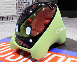 electric bubble car for kids drives them to places on its own and without adults on board